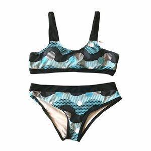 ✨3/$30 Blue Double Tie Bikini